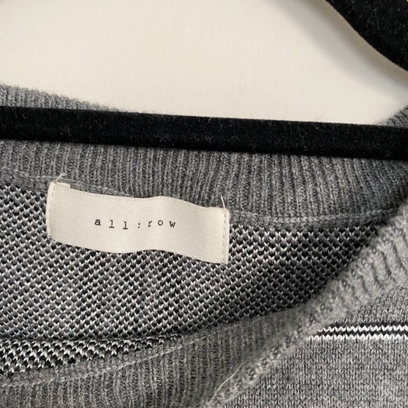 Grey Windowpane Sweater - Picture 4 of 10